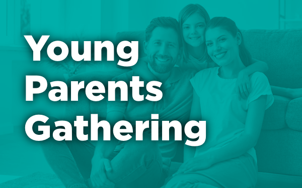 young parents gathering
